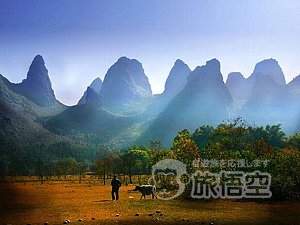 桂林 漓江 下り ＆ 陽朔 ＆ 高田郷 1日 ツアー